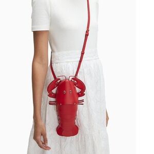 Kate Spade Love Shack Lobster Crossbody Bag NWT